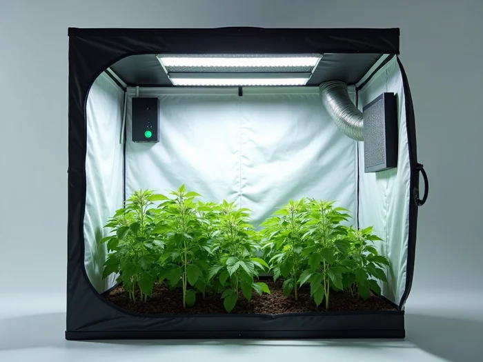 Energy-Efficient Ventilation Options to Reduce Grow Tent Power Use
