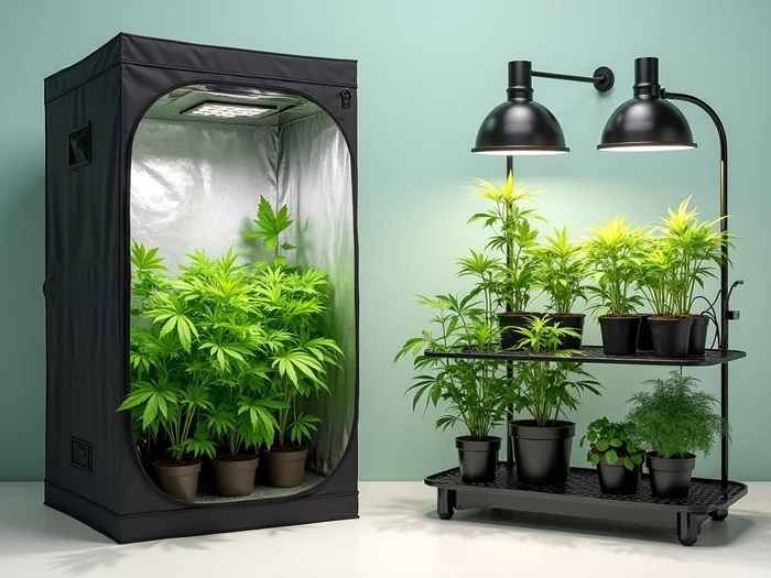 Affordable Grow Tent Kits vs. Custom Setups: What’s Best for Your First Grow?
